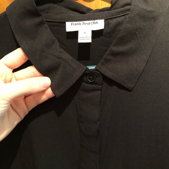COPY - NWOT CHIC BLACK BLOUSE - Picture 5 of 5